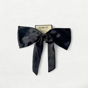 The Hair Edit Runway Ribbon Satin Bow Hook